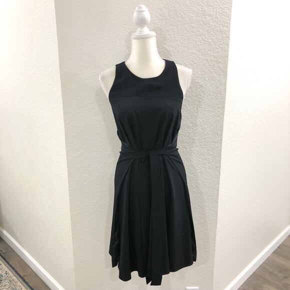 Balenciaga Black Dress Front Tie - Picture 12 of 12